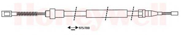 BENDIX 432891B Трос, стояночная тормозная система