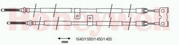 BENDIX 432930B Трос, стояночная тормозная система