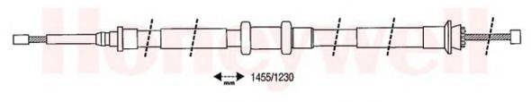 BENDIX 432995B Трос, стояночная тормозная система