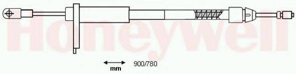 BENDIX 433084B Трос, стояночная тормозная система