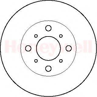 BENDIX 561028B Тормозной диск