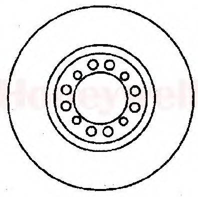 BENDIX 561157B Тормозной диск