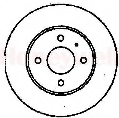 BENDIX 561180B Тормозной диск