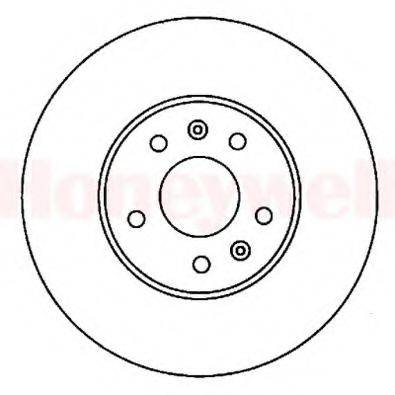 BENDIX 561181B Тормозной диск