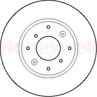 BENDIX 561474B Тормозной диск