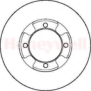 BENDIX 561816B Тормозной диск