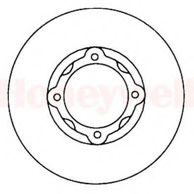 BENDIX 561818B Тормозной диск