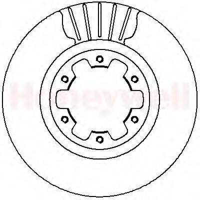 BENDIX 562279B Тормозной диск