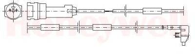 BENDIX 581308 Сигнализатор, износ тормозных колодок