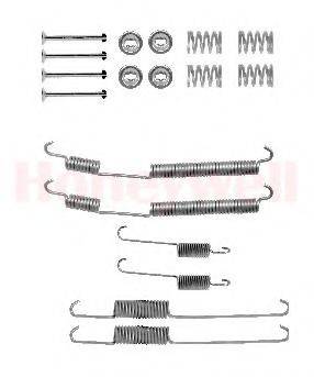 BENDIX 771284B Комплектующие, тормозная колодка