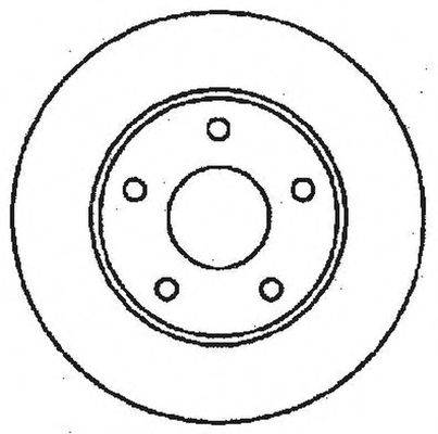 BENDIX 561356B Тормозной диск