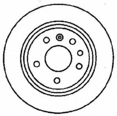 BENDIX 561408B Тормозной диск