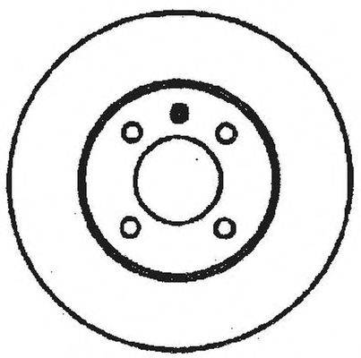 BENDIX 561511B Тормозной диск