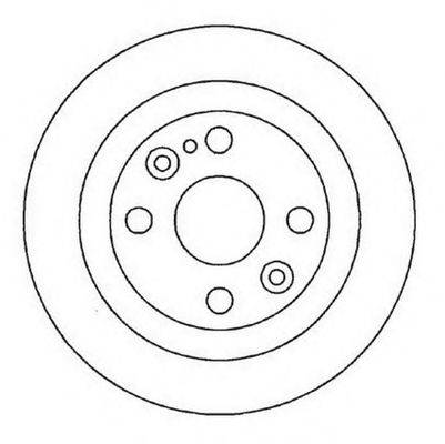 BENDIX 561714B Тормозной диск