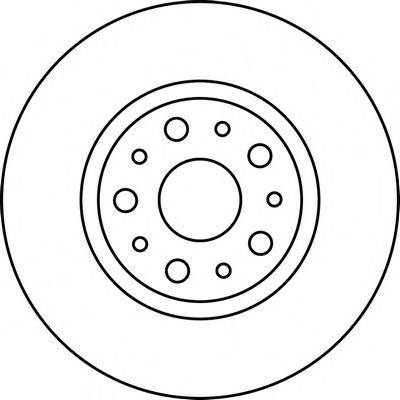 BENDIX 562214B Тормозной диск