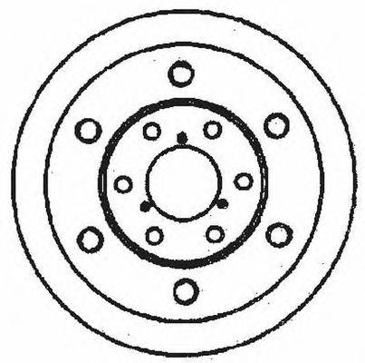 BENDIX 561360B Тормозной диск