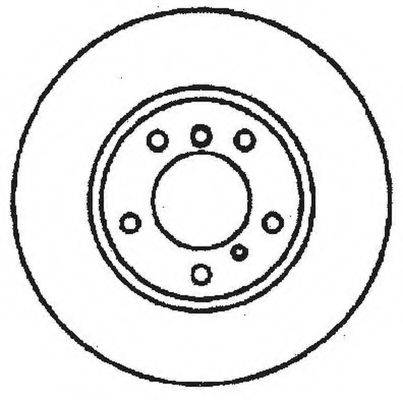 BENDIX 561480B Тормозной диск