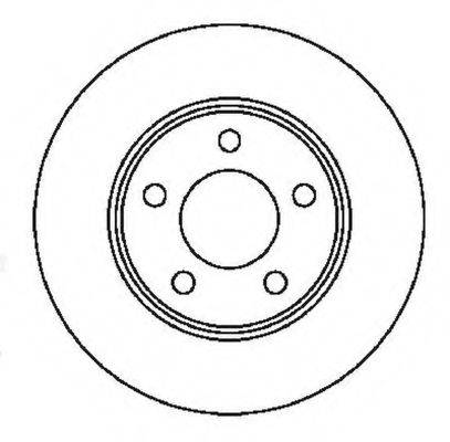 BENDIX 561537B Тормозной диск