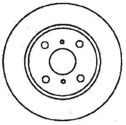 BENDIX 561601B Тормозной диск