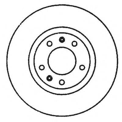 BENDIX 561996B Тормозной диск