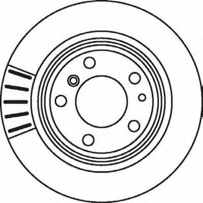 BENDIX 562008B Тормозной диск