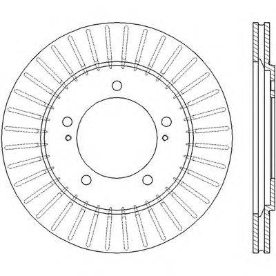 BENDIX 562445B Тормозной диск