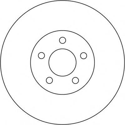 BENDIX 562136B Тормозной диск