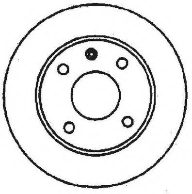 BENDIX 561087B Тормозной диск