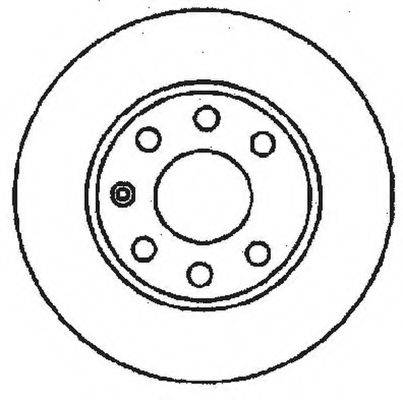 BENDIX 561142B Тормозной диск