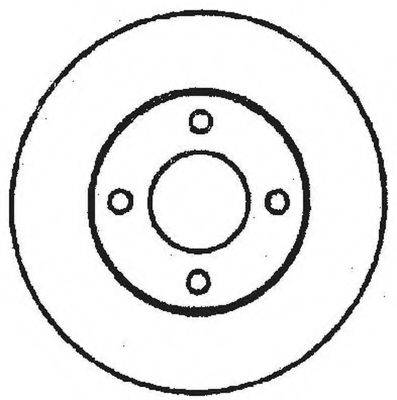 BENDIX 561244B Тормозной диск