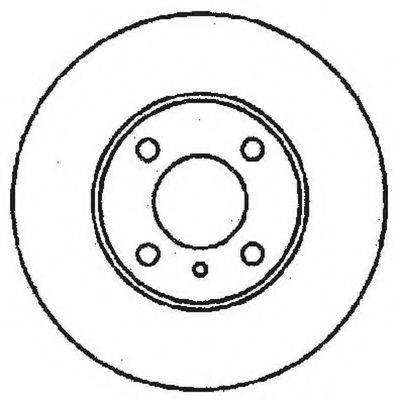 BENDIX 561266B Тормозной диск