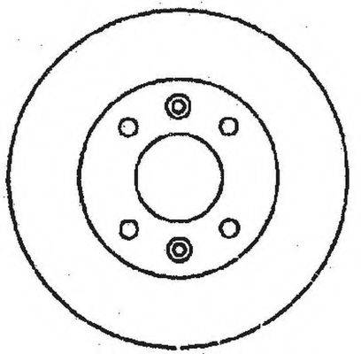 BENDIX 561364B Тормозной диск