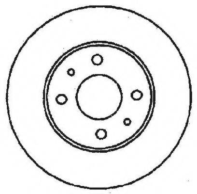 BENDIX 561380B Тормозной диск