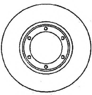 BENDIX 561416B Тормозной диск