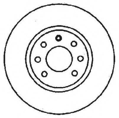 BENDIX 561446BC Тормозной диск