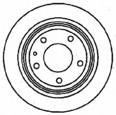 BENDIX 561477B Тормозной диск
