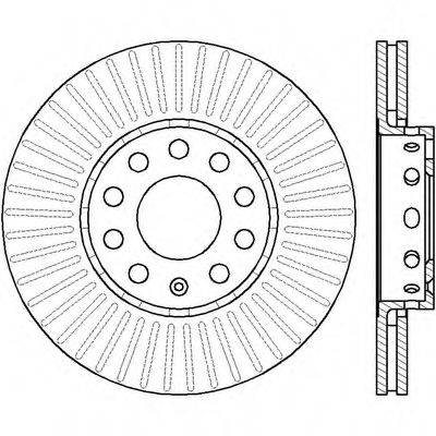 BENDIX 561548B Тормозной диск