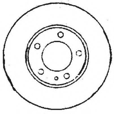 BENDIX 561553B Тормозной диск
