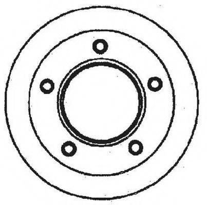 BENDIX 561577B Тормозной диск