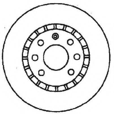 BENDIX 561588B Тормозной диск