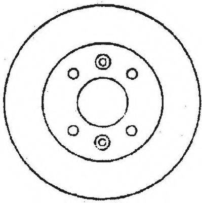BENDIX 561594B Тормозной диск