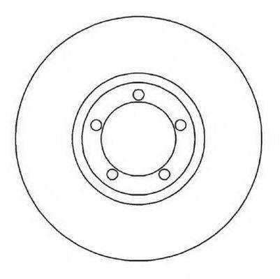 BENDIX 561624B Тормозной диск