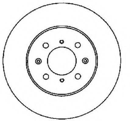 BENDIX 561630B Тормозной диск