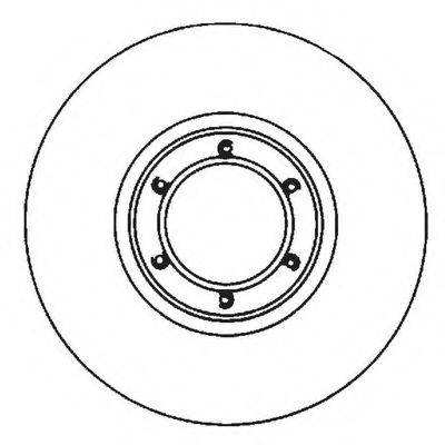 BENDIX 561643B Тормозной диск