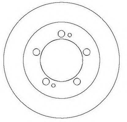 BENDIX 561659B Тормозной диск