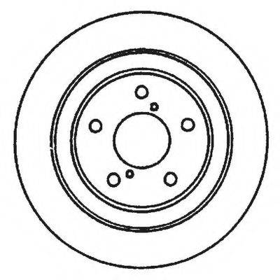 BENDIX 561666B Тормозной диск