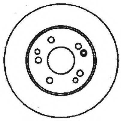 BENDIX 561677B Тормозной диск