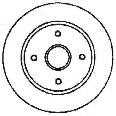 BENDIX 561679B Тормозной диск