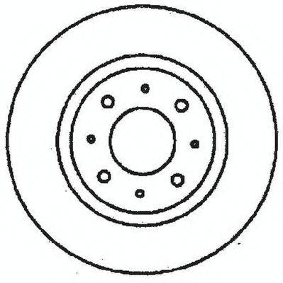 BENDIX 561680B Тормозной диск