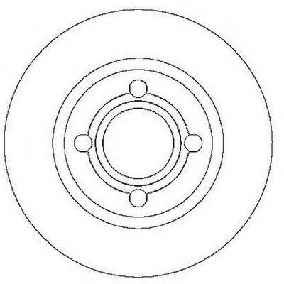 BENDIX 561689B Тормозной диск